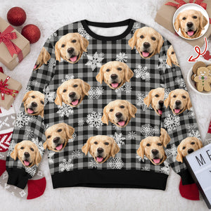 Custom Funny Dog Face Ugly Sweater Christmas Gift HA75 897092