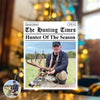 Custom Photo The Hunting Times - Hunter Of The Season Acrylic Ornament HA75 897562