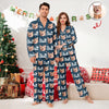 Custom Puppy Photo The Cat Father with Pawprints Design - Personalized Pajamas LM32 895755