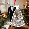 First Christmas Married Personalized Wedding Acrylic Ornament Christmas Gift CH07 896928