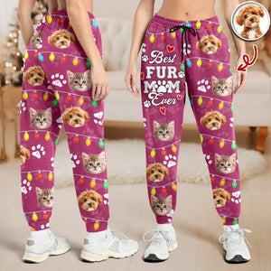 Custom Photo Best Dog Cat Dad/Mom Ever Sweatpants CH07 899138