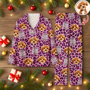 Custom Photo Dog & Cat Personalized Pajamas Christmas Gift For Pet Owners, Pet Lovers CH07 896898