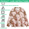 Custom Funny Kid Face Cardigan Gift For Family CH07 899826