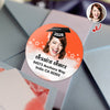 Custom Face Graduation 2026 Return Address Personalized Roll Sticker HA75 920446