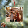 Custom Photo Acrylic Ornament Christmas Gift For Family LM32 895739