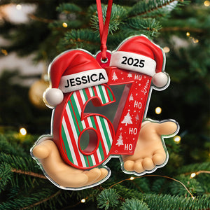 Custom Name and Year 67 Acrylic Ornament Funny Six Seven Ornament Christmas Gift CH07 899158