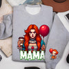 Personalized IT Halloween Sweatshirt With Kid's Names Funny Gift For Mom TH10 894359