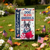 My Dog Celebrate 250 Years of Freedom America Custom Photo Garden Flag Funny Gift Decor CH07 910328