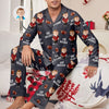 Custom Photo Football Player Pajamas Christmas Gift For Football Lovers CH07 899472