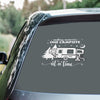 Personalized Happy Campers Camping Car Window Decal Sticker CH07 910368