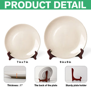 I'm Keeping You Forever Chinoiserie Toile De Jouy Style Couple Personalized Ceramic Plate Gift For Husband Wife, Anniversary HA75 892648