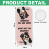 What Are You Reading - Custom Dog Photo Leather Magnetic Bookmark For Book Lovers, Dog Lovers CH07 899528