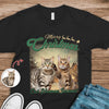Merry Christmas My Human Servant Custom Funny Cat Photo Shirt CH07 896290
