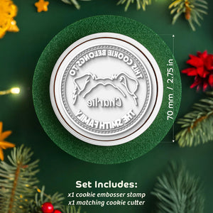 Personalized This Cookie Belongs To Dog Cookie Stamp HO82 900582