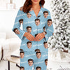 Custom Photo And Name For Couple Pajamas TH10 894191