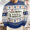 Custom Photo Most Likely To Christmas Personalized Ugly Sweater CH07 896410