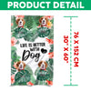 Custom Photo Life Is Better With Dog Cat Beach Towel For Dog And Cat Lovers HO82 894230