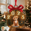 Custom Dog Photo Christmas 2025 Acrylic Ornament Christmas HO82 894750
