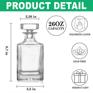 Custom Photo Route US 66 Car Decanter Gift For Car Lovers HA75 898096