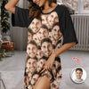 Custom Face Photo Raglan Nightgown TH10 898331