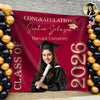 Custom Photo Congratulations Class Of 2026 Backdrop For Graduation's Day TH10 168999