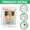 Custom Photo Forever Loved Pet Paw Print Glass Jar With LED Candle LM32 897509
