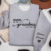 Custom Mom Grandma Est Year Sleeve Sweatshirt Gift For Mother's Day LM32 899105