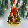 Personalized Family Christmas Tree Acrylic Ornament Custom Family Names Holiday Keepsake CH07 899638