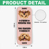 You Pawsed Here Custom Dog Photo Leather Magnetic Bookmark For Book Lovers, Dog Lovers CH07 899566