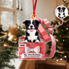 Custom Cute Dog Photo Gift Box From Your Buddy Acrylic Ornament LM32 893959