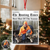 Custom Photo The Hunting Times - Hunter Of The Season Acrylic Ornament HA75 897562