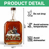 Custom Photo Whiskey Bottle Christmas Gifts For Deer Hunting HA75 898360