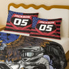 Custom Name And Number - Personalized Motocross Quilt Bedding Set LM32 897289