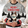 Personalized 3D Cute Cat Meowy Christmas Ugly Sweater For Cat Lovers LM32 895995
