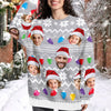 Custom Funny Face Photo Xmas Leds Family Ugly Sweater HO82 900076