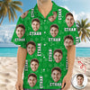 Custom Face Photo St. Patrick's Day Hawaii Shirt TH10 898107