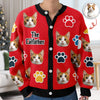 The Dogmother - Custom Dog Cat Photo Cardigan Gift For Dog Cat Lovers CH07 899728