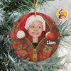 Santa Claus Ceramic Ornament Holiday Decoration Personalized Gift For Family HO82 894648