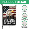 Custom Family Name One Nation Under God 1776 2026 Semiquincentennial 250 Years American Garden Flag HO82 900886