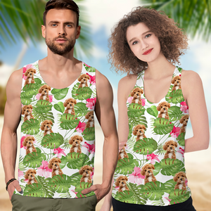 Custom Photo Hawaii Style Tanktop For Dog Lover TH10 894185