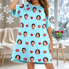 Custom Funny Face Nightgown Gift For Wife, Girlfriend CH07 910364