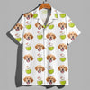 Custom Face Photo With Icon Hawaii shirt Gift For Dog Lovers CH07 911014