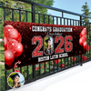 Custom Photo Class of 2026 Banner Personalized Congrats Graduation Banner Party Decor CH07 910264