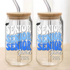 Custom Name Senior Glass Can Graduation Gift TH10 898333