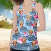 Custom Photo Hawaii Style Tanktop For Dog Lover TH10 894185