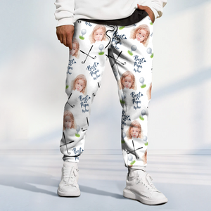 Custom Photo Best Dad By Par Sweatpants HA75 892728