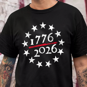 1776 - 2026 USA 250th Anniversary Dark Shirt HA75 898048