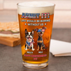 Personalized Life Would Be Boring Without Me Beer Glass Gift For Dog Lovers LM32 897921