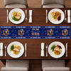 Custom Family Name USA Happy 250th Birthday 1776-2026 Eagle Table Runner TH10 169597