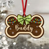 Custom Name Dog Bone Christmas Layer Wood Ornament Holiday Gift for Dog Lovers LM32 670099